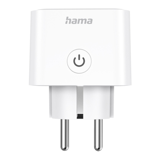 Hama SMART PLUG Bedienungsanleitung