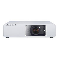 Panasonic PT-F300E Bedienungsanleitung