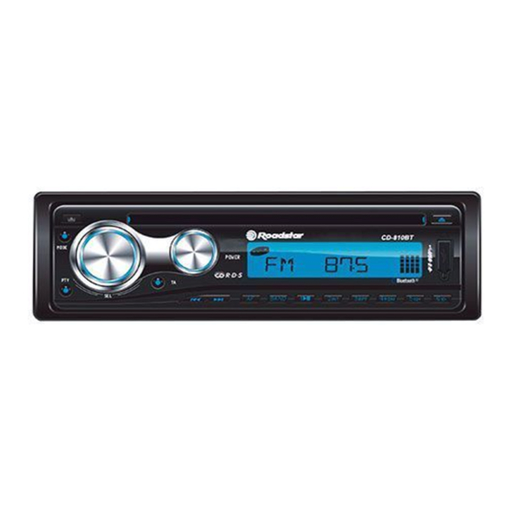 Roadstar CD-810BT Bedienungsanleitung