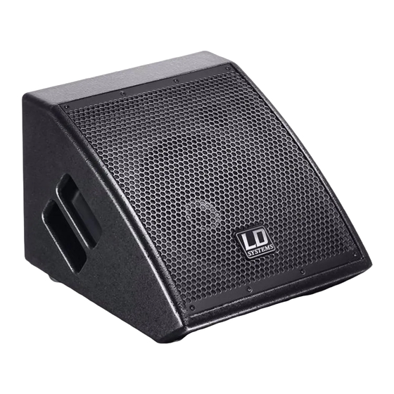 LD Systems LDMON81AG2 Bedienungsanleitung