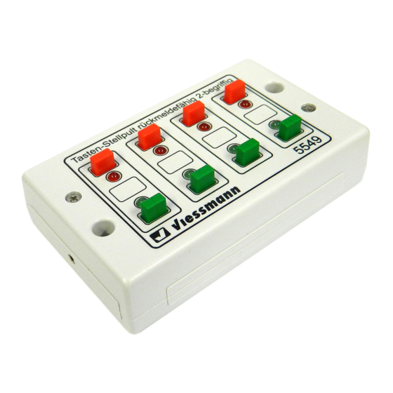 Viessmann 5549 Betriebsanleitung