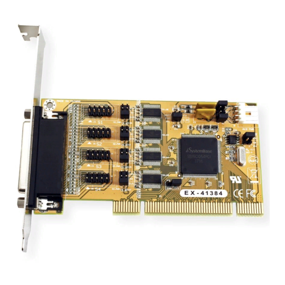 Exsys EX-41384 Anleitung