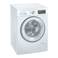 Siemens WU14UTEM22 Gebrauchs- Und Montageanleitung