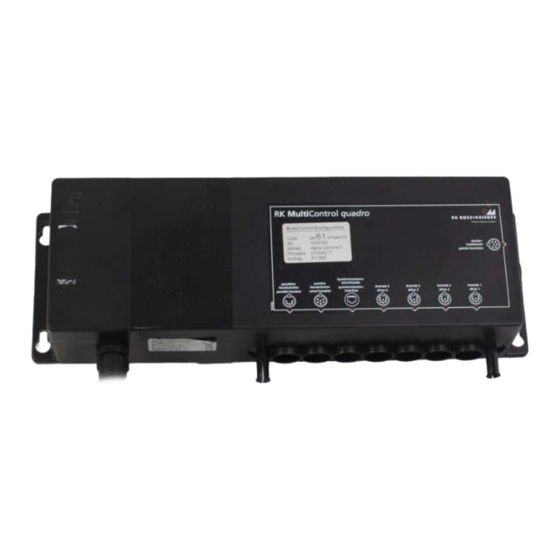 RK MultiControl duo Montageanleitung