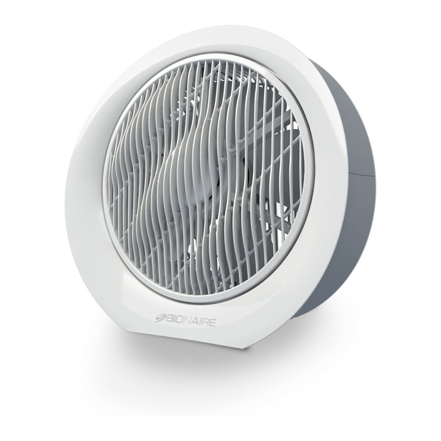 Bionaire BAFE1507 Betriebsanleitung