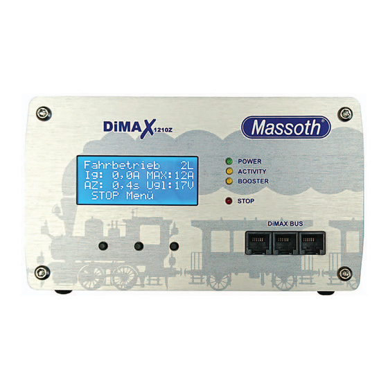 Massoth DiMAX 1210Z Bedienungsanleitung