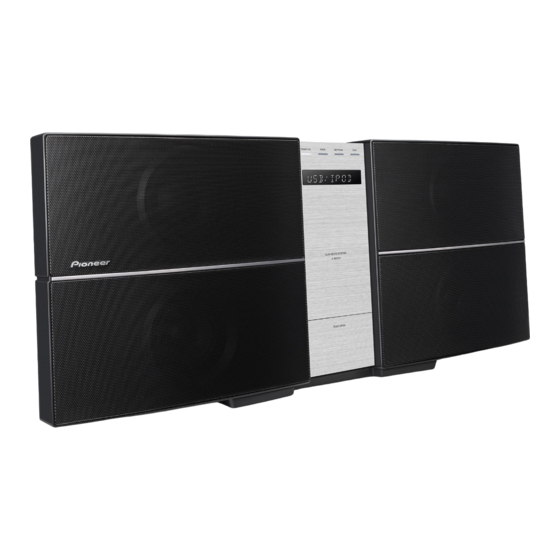 Pioneer X-SMC55-S Bedienungsanleitung