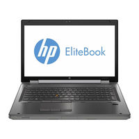 Hp EliteBook 8770w Benutzerhandbuch