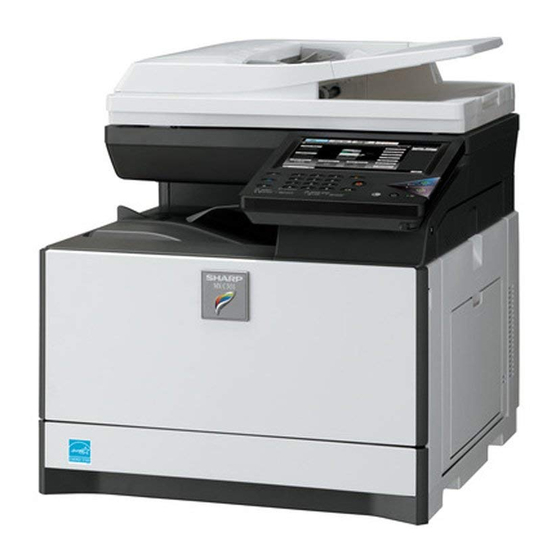 SHARP MX-C301W KURZANLEITUNG Pdf-Herunterladen | ManualsLib