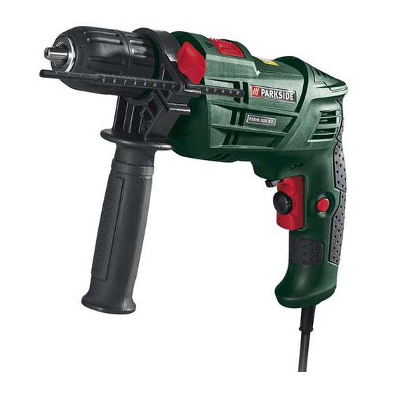 Image of Parkside PSBM 500 C4 hammer drill