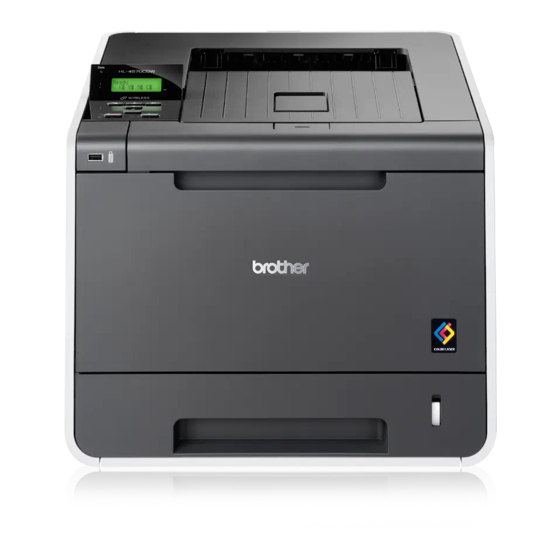 Brother HL-4570CDW Benutzerhandbuch