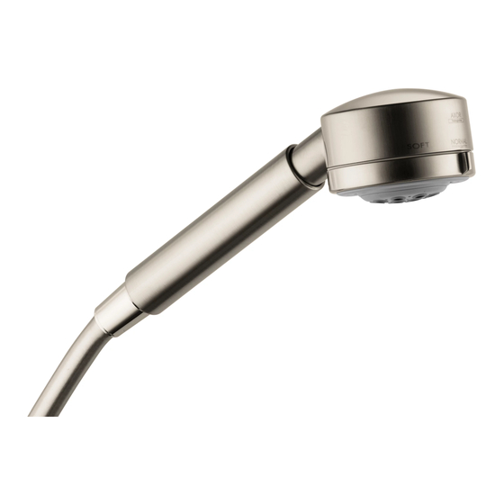 HANSGROHE AXOR Uno 38850 serie Montageanleitung