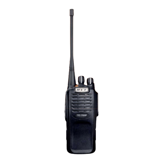 Hytera TC-700P Bedienungsanleitung