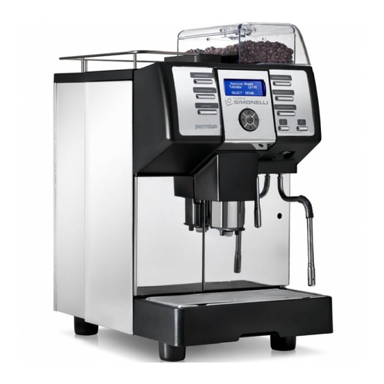 Nuova Simonelli provenero Prontobar Handbücher