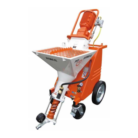 PFT RITMO XL 400V Betriebsanleitung