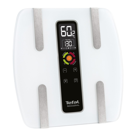 TEFAL BODYSIGNAL 3 GLASS BM7100S6 Handbücher