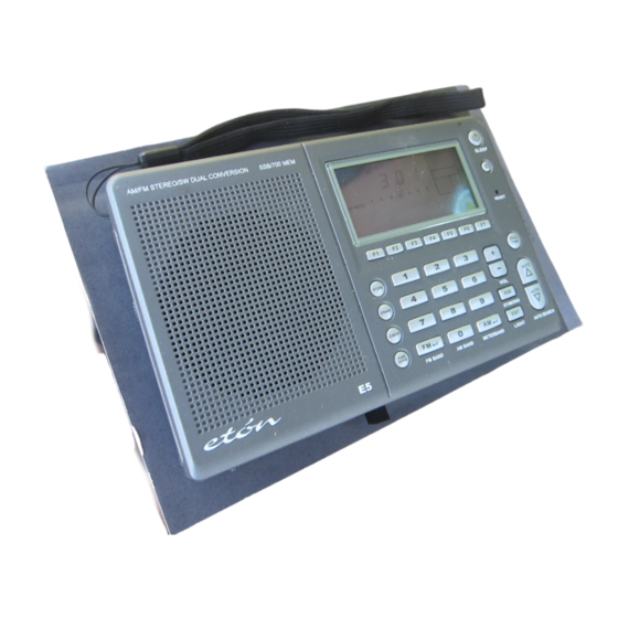 Eton E5 Handbuch