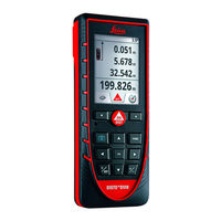 Leica Geosystems DISTO D510 Bedienungsanleitung