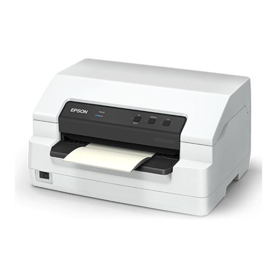 Epson PLQ-35-Serie Kurzanleitung