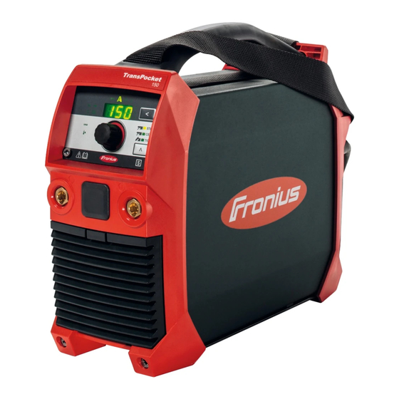 Fronius AccuPocket 150 Bedienungsanleitung