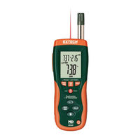 Extech Instruments HD500 Bedienungsanleitung