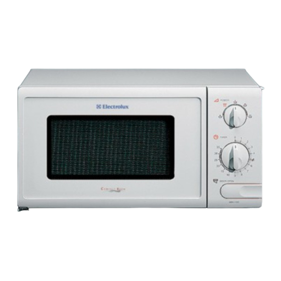 Electrolux EMM1100 Benutzerinformation