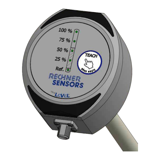RECHNER SENSORS TRUE LEVEL Bedienungsanleitung