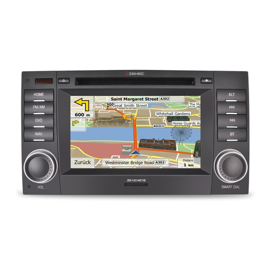ZENEC ZE-NC4612 Handbuch