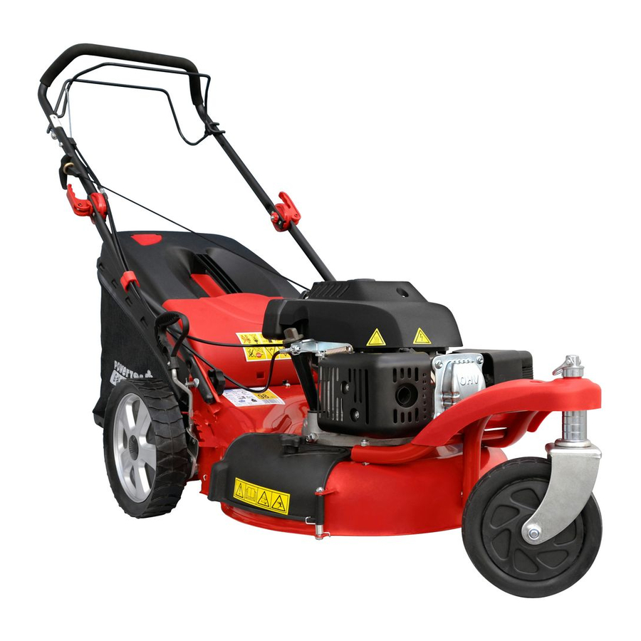 Powertec Garden Big Wheeler 460 TRIKE Originalbetriebsanleitung