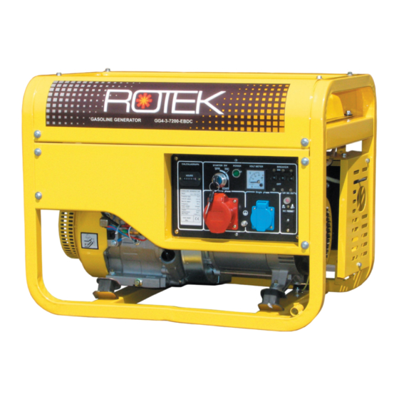 Rotek GG4-3-7200-EBDCZ Benutzerhandbuch
