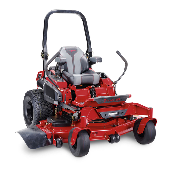 Toro Z Master 4000 Serie Installationsanweisungen