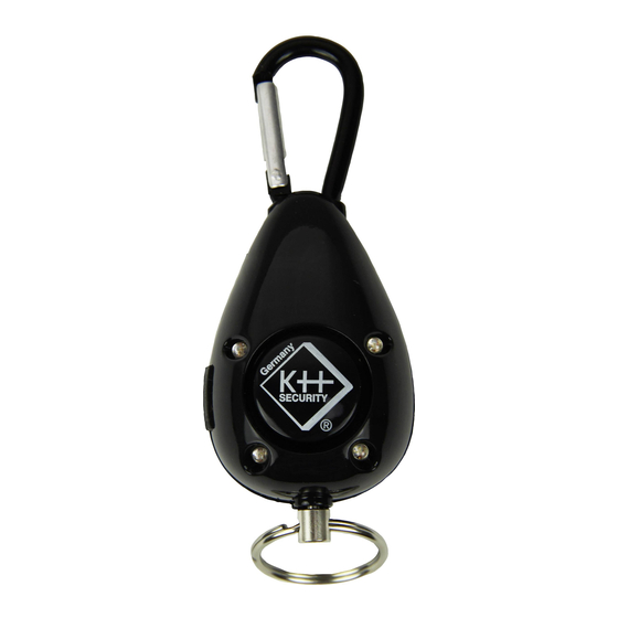 Kh-security Outdoor-Alarm Bedienungsanleitung