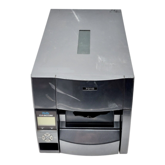 Tally Dascom 7010 Kurzanleitung