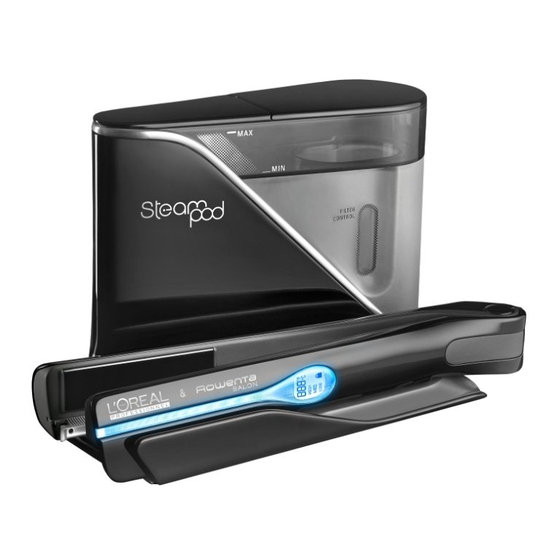 L'Oreal Professionnel Rowenta Salon Steam Pod Handbuch