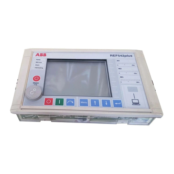 ABB REF 542plus Handbuch