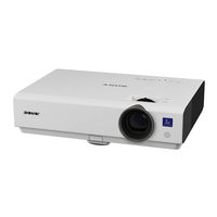 Sony VPL-DX127 Bedienungsanleitung