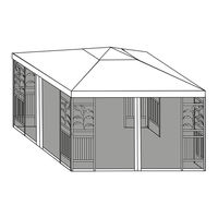 Bellavista Blätterpavillon 3x3 m Nutzungsinformation