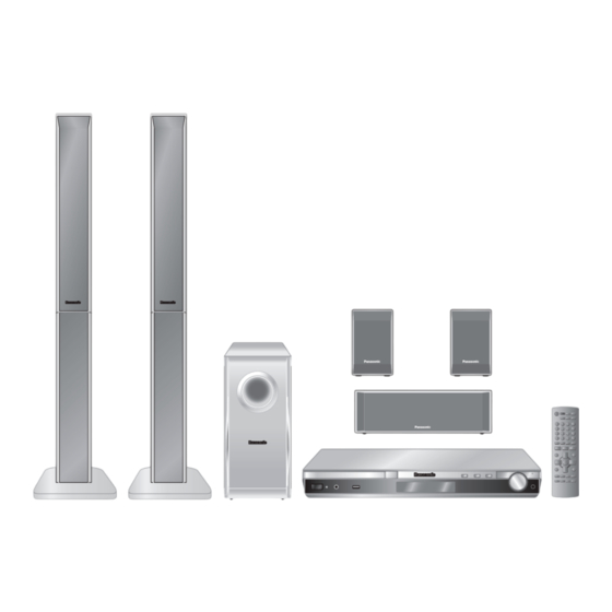 Panasonic SCPT250 Bedienungsanleitung