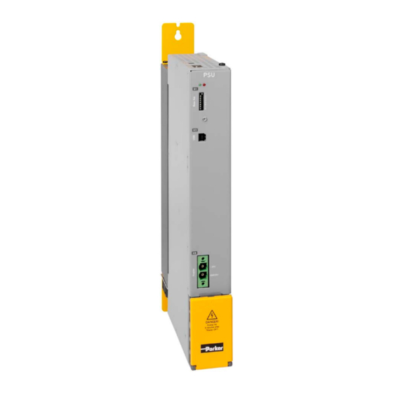 Parker PSUP series Installations-Handbuch
