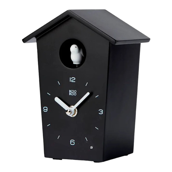 KooKoo BirdHouse mini BHm3000B Bedienungsanleitung