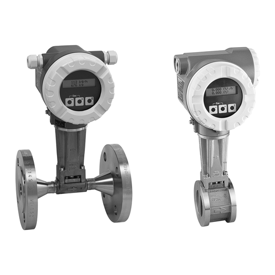 Endress+Hauser Proline Prowirl 72F Technische Information