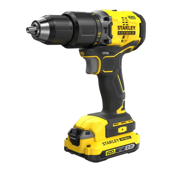 Stanley FATMAX SFMCD715 Bersetzung Der Ursprünglichen Anweisungen