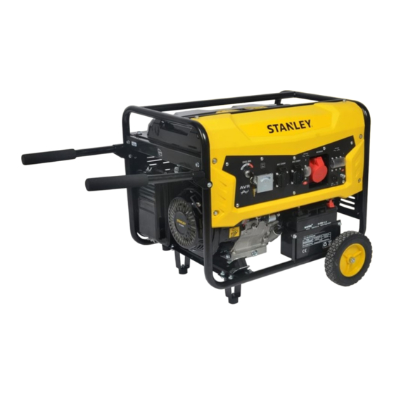 Stanley SG 7500 Basic Bersetzung Der Originalbetriebsanleitung