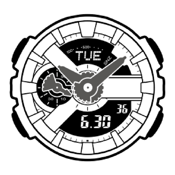 Casio 5425 Bedienerführung