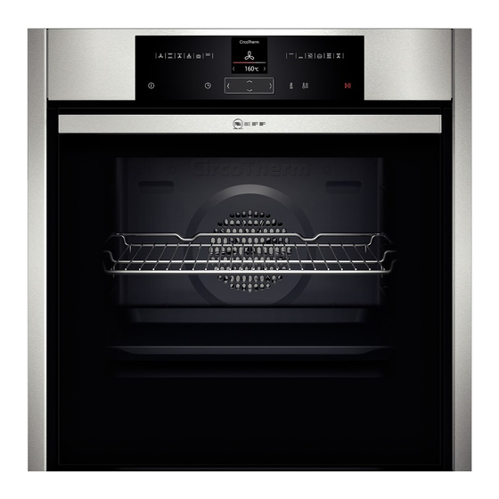 NEFF B45CR22.0 Gebrauchs- Und Montageanleitung
