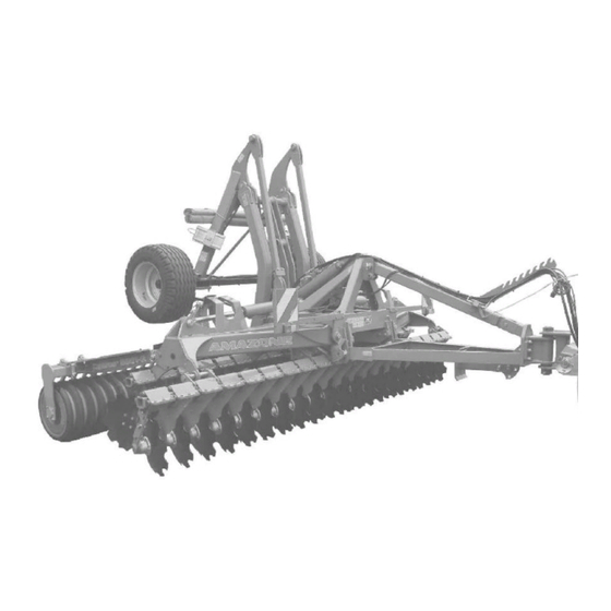 Amazone Catros 4001-2TS Betriebsanleitung