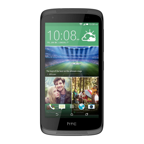 HTC Desire 526G dual sim Handbuch