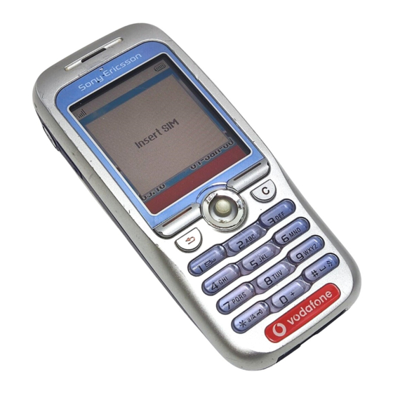 Sony Ericsson F500i Swisscom Erste Schritte