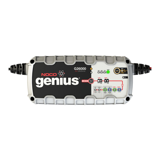 NOCO Genius G26000 Betriebsanleitung