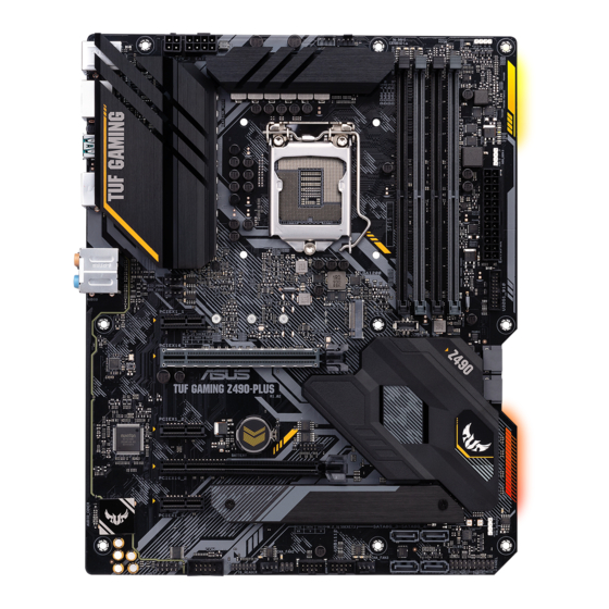 Asus TUF GAMING Z490-PLUS Handbuch